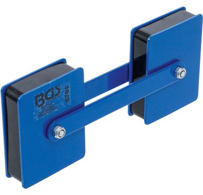 BGS Pomocný magnet pro sváření úhlů, úhel nastavitelný, 22,7 kg