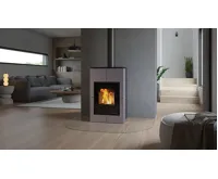 HS Flamingo Krbová kamna AQUAFLAM VARIO ® SAPORO 11/5kW šedá, elektronická regulace (24)