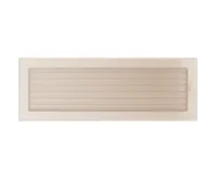 HS Flamingo Krbová mřížka 17x49 BASIC krémová s žaluzií