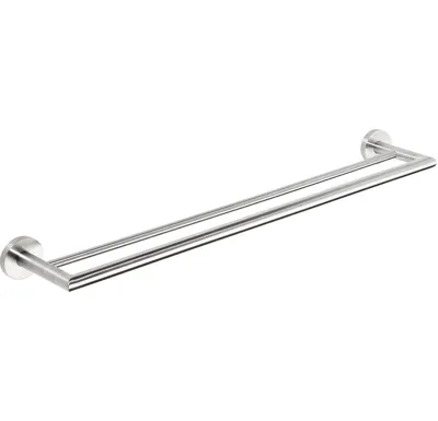 SAPHO X-STEEL dvojitý držák ručníků 600x125mm, nerez mat