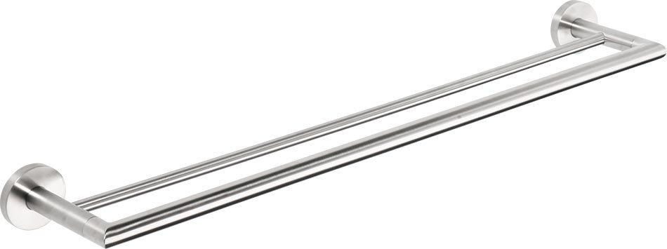 Sapho x-steel dvojitý držák ručníků 600mm, nerez mat