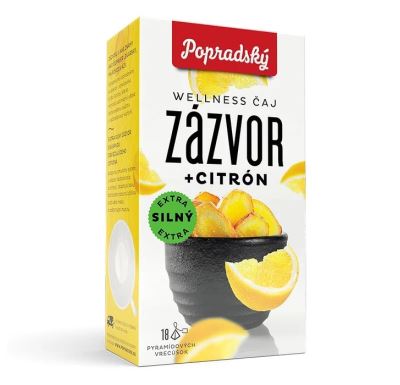 BOP Poprad Popradský wellness čaj - Zázvor a Citron