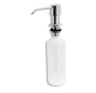 NOVASERVIS Dávkovač prostředku na mytí nádobí, objem 500 ml chrom - 69037,0
