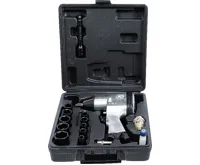 BGS Utahovák pneumatický, úderový 1/2", max 320Nm, sada 16 dílů (1)