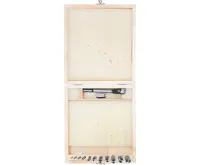 BGS Vrtáky do dřeva stavitelné,3-4-5-6-7-8-9-10-11-12-13mm,13 dílů (3)