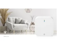TUYA / SmartLife  Kompaktní bezdrátová brána do zásuvky, Smart Zigbee WIFIWMS10WT, bílá (10)