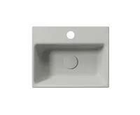 GSI NUBES keramické umývátko 40x32cm, broušená spodní hrana, cenere mat (1)