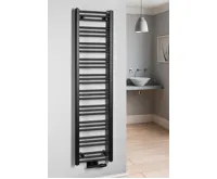 BRUCKNER ALBRECHT otopné těleso 400x1570 mm, středové připojení, černá mat (2)