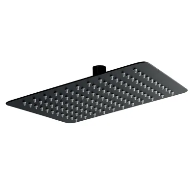 NOVASERVIS Pevná sprcha 250 x 250 mm FLOW, černá - RUP/251,5