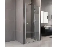 PROFI-RICH sprchové dveře  80x190 - chrom - sklo - čiré (4)