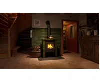 HS Flamingo Kachlová kamna FLAMINGO ® BALI, kachle zelená (7)