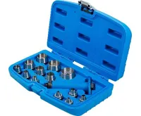 BGS Děrovače 5,0 - 35,0 mm, sada 14 dílů, v PVC kazetě (3)