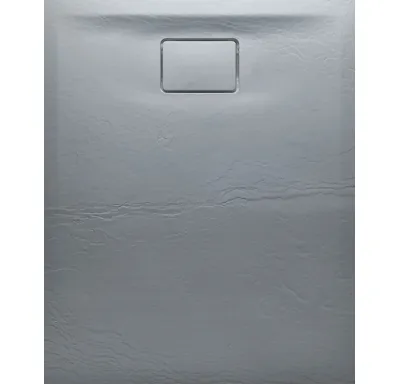 SAPHO ACORA vanička z litého mramoru, obdélník 120x80x2,9cm, šedá, dekor kámen