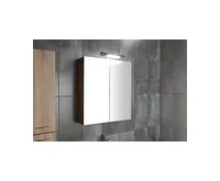 AQUALINE ANDREA LED svítidlo, 5 W, 284x32x134 mm, IP44, chrom (1)