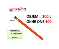 ND DZD Trubka vypuštěcí plastová PEX pro 200l ohřívače i pro OKHE ONE 100   6323916 (2)