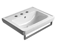 GSI CLASSIC keramické umyvadlo 60x46cm, 3 otvory, bílá ExtraGlaze (3)