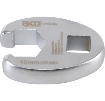 BGS Klíč plochý otevřeny, 10 mm (3/8") , 15 mm