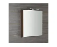 SAPHO RIWA galerka s LED osvětlením, 60x70x17cm, borovice rustik (1)