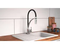 Eisl Carneo černá / lesklý chrom (15)