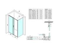 GELCO SIGMA SIMPLY sprchové dveře posuvné 1100 mm, čiré sklo (11)