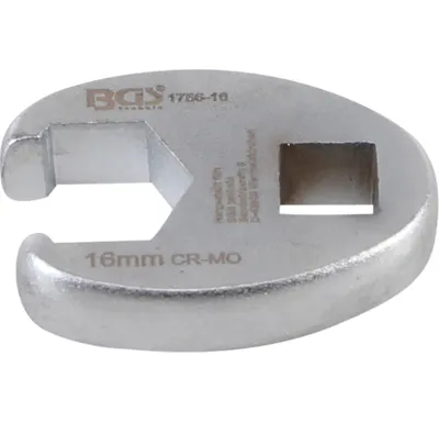 BGS Klíč plochý otevřený 3/8" 16 mm