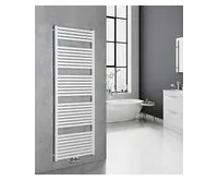 AQUALINE TONDI otopné těleso rovné 600x1690 mm, středové připojení, bílá (1)