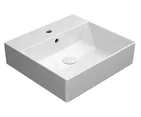GSI KUBE X keramické umyvadlo 50x47cm, bílá ExtraGlaze