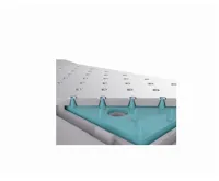 SAPHO Ruční sprcha se samočistícím systémem, 240mm, ABS/chrom (4)