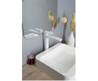 SAPHO SPY stojánková umyvadlová baterie vysoká, prodloužená hubice, bílá mat (3)