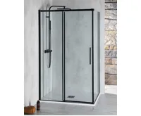 POLYSAN ALTIS BLACK obdélníkový sprchový kout 1100x1000 mm, L/P varianta