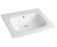 SAPHO VIOLA 61 keramické umyvadlo nábytkové 61x51,5cm, bílá