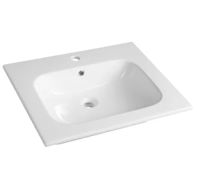 SAPHO VIOLA 61 keramické umyvadlo nábytkové 61x51,5cm, bílá