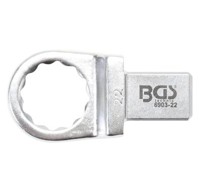 BGS Nástrčný očkový klíč, 22 mm