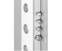 POLYSAN SPIRIT ROUND termostatický sprchový panel 250x1550mm, bílá (8)