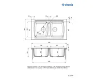 Deante Lusitano 860.2 Bílá keramika (7)