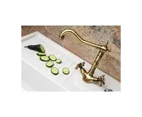 SAPHO ANTEA stojánková dřezová baterie s retro hubicí, bronz (1)