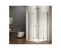 GELCO LORO sprchové dveře skládací pro rohový vstup 700mm, čiré sklo (1)