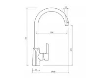 Aquasanita - Helika Sabia Grace 5523JG black metallic (2)