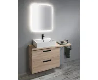 ISVEA SISTEMA keramické umyvadlo 50x42cm, bílá (3)