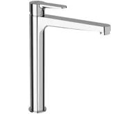 BRUCKNER SIEGER stojánková umyvadlová baterie vysoká, prodloužená hubice, chrom