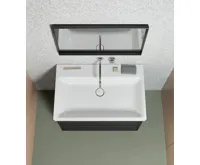 GSI NUBES keramické umyvadlo 60x50cm, broušená spodní hrana, bez otvoru, bílá ExtraGlaze (5)