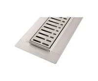 GELCO MANUS ONDA nerezový podlahový žlab s roštem, L-750, DN50 (1)