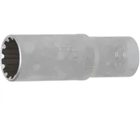 BGS Hlavice nástrčná 1/2&quot; 19 mm, prodloužená, &quot;GearLock&quot;