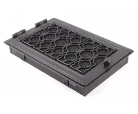 HS Flamingo Krbová mřížka STYLOVÁ 21x32 cm, grafit s žaluzií