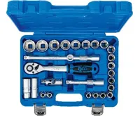 BGS Gola sada 1/2" 3/8"-15/16", 12ti hr. hlavice, 27 dílů (3)