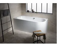 POLYSAN ASTRA L MONOLITH asymetrická vana 160x75x60cm, bílá (4)