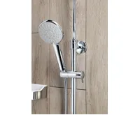 AQUALINE LIGA sprchový sloup s termostatickou baterií, chrom (5)