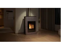 HS Flamingo Krbová kamna AQUAFLAM VARIO ® SAPORO 11/5kW šedá, elektronická regulace (14)