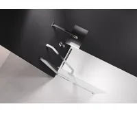 POLYSAN ROLLS sprchové dveře do prostoru 1200 mm, výška 2000 mm, čiré sklo (5)