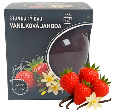 MADAMI s.r.o. Šťavnatý čaj Vanilková jahoda 480g